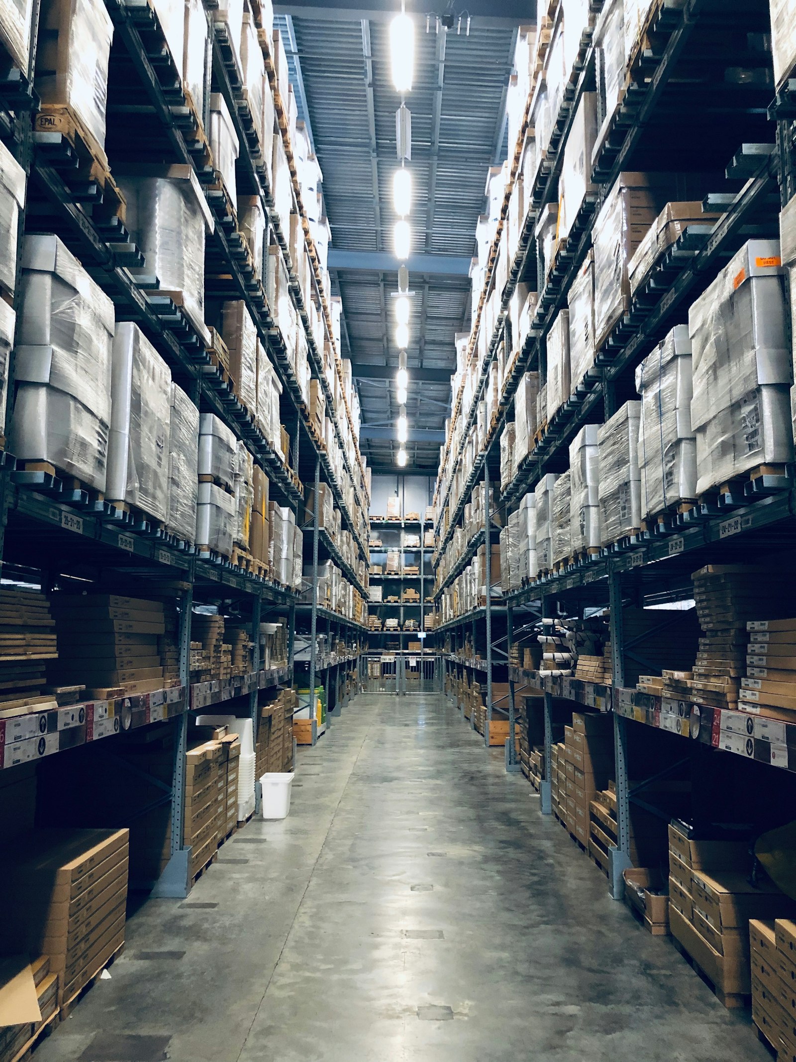 Owned commercial warehouse representing business equity